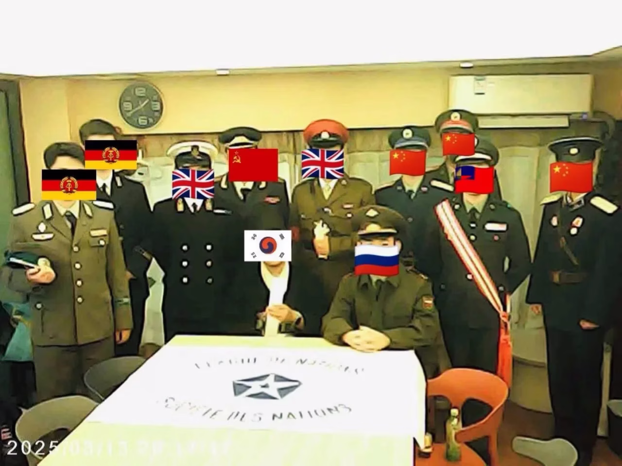 合影
